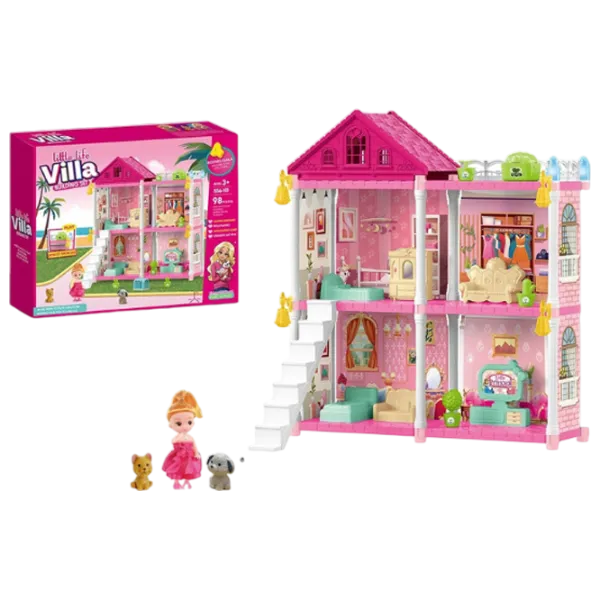 Căsuță pentru păpuși Essa Toys Little Villa 556-101 căsuță / 3+ photo 2
