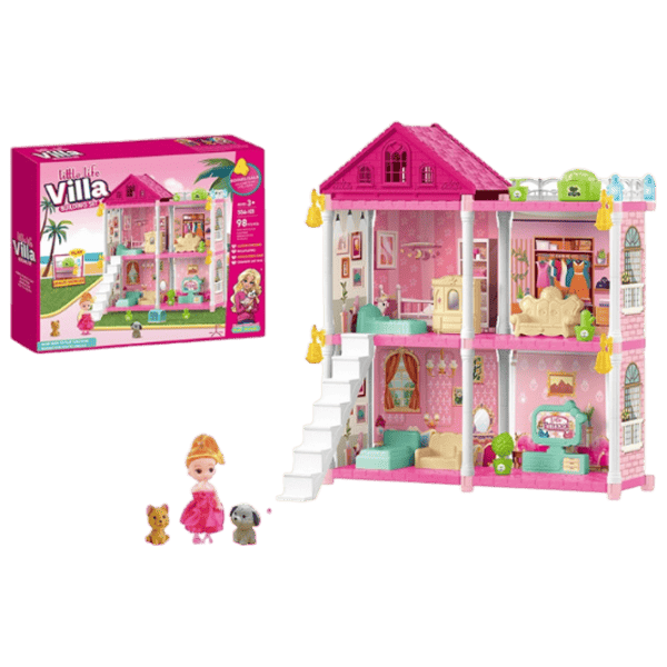 Căsuță pentru păpuși Essa Toys Little Villa 556-101 căsuță / 3+ photo 2
