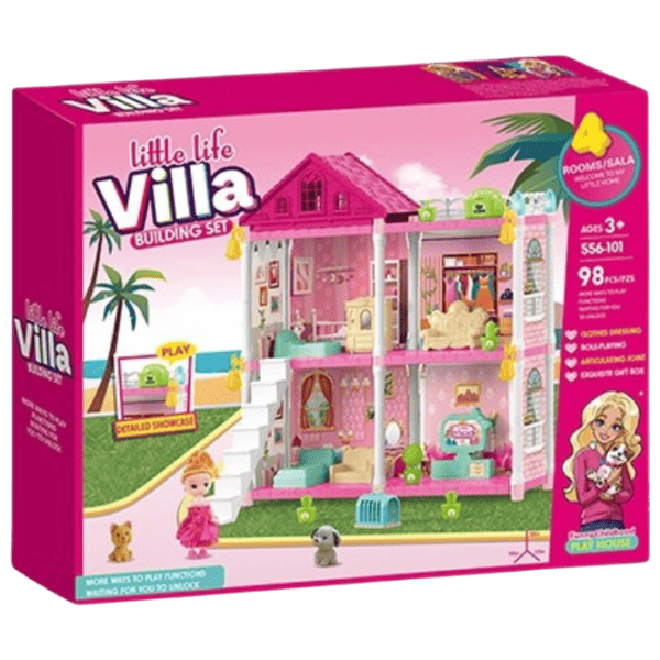 Căsuță pentru păpuși Essa Toys Little Villa 556-101 căsuță / 3+ photo 3