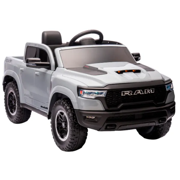 Электромобиль Dodge RAM Kids car DODGE RAM 1500 RHO 6 км/ч / 30 кг / 3+ / Серый photo 3