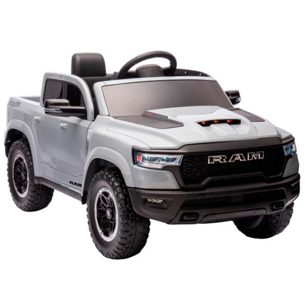 Электромобиль Dodge RAM Kids car DODGE RAM 1500 RHO 6 км/ч / 30 кг / 3+ / Серый photo 3