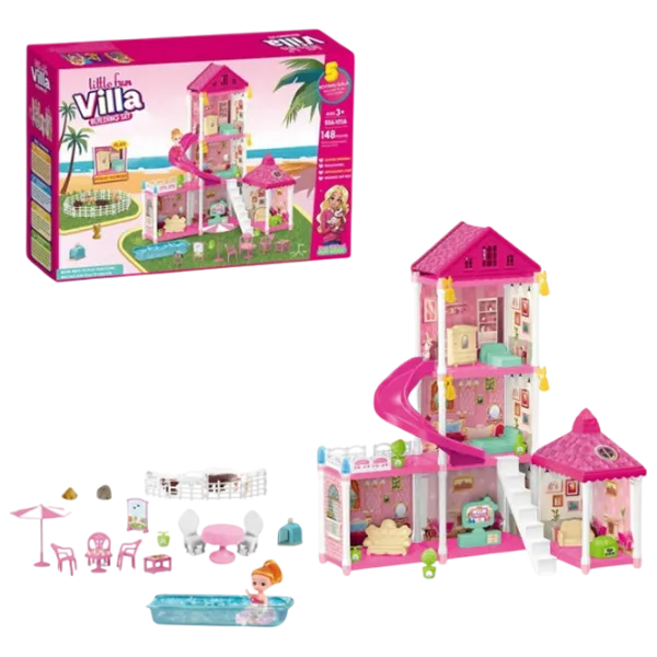 Căsuță pentru păpuși Essa Toys Little Villa 556-103A căsuță / 3+ photo 1