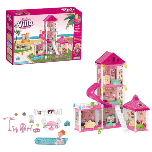 Căsuță pentru păpuși Essa Toys Little Villa 556-103A căsuță / 3+ photo 1