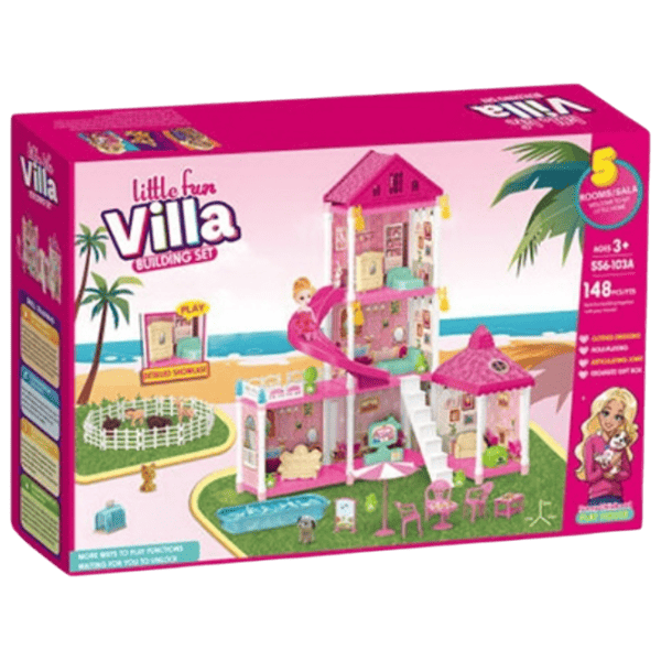 Căsuță pentru păpuși Essa Toys Little Villa 556-103A căsuță / 3+ photo 3
