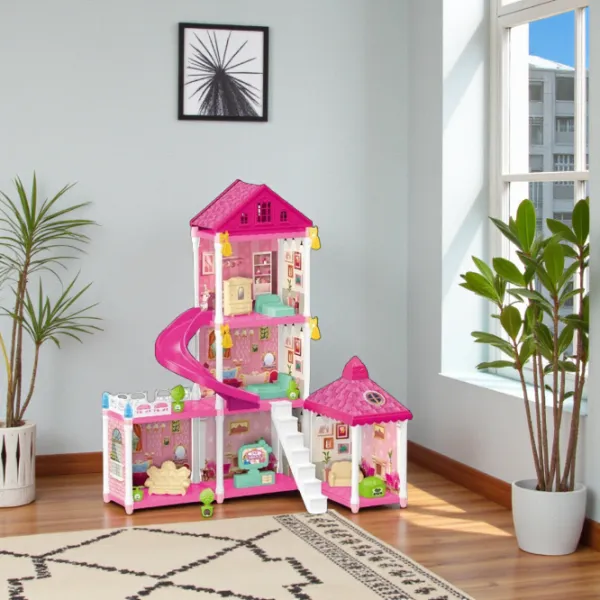 Căsuță pentru păpuși Essa Toys Little Villa 556-103A căsuță / 3+ photo 4