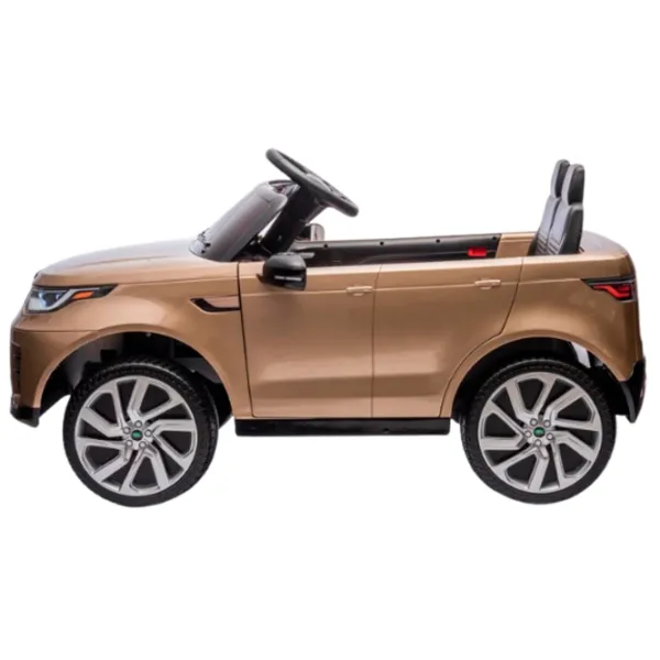 Mașină electrică Discovery LAND ROVER Kids car LAND ROVER DISCOVERY 3.5 km/h / 30 kg / 3+ / Gold photo 3