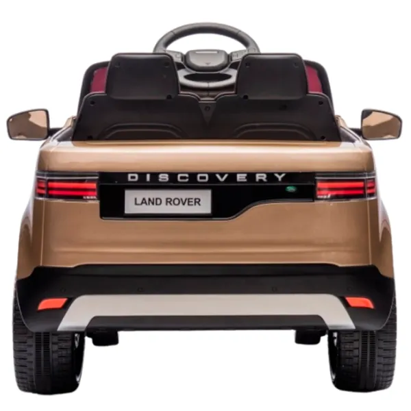 Mașină electrică Discovery LAND ROVER Kids car LAND ROVER DISCOVERY 3.5 km/h / 30 kg / 3+ / Gold photo 4
