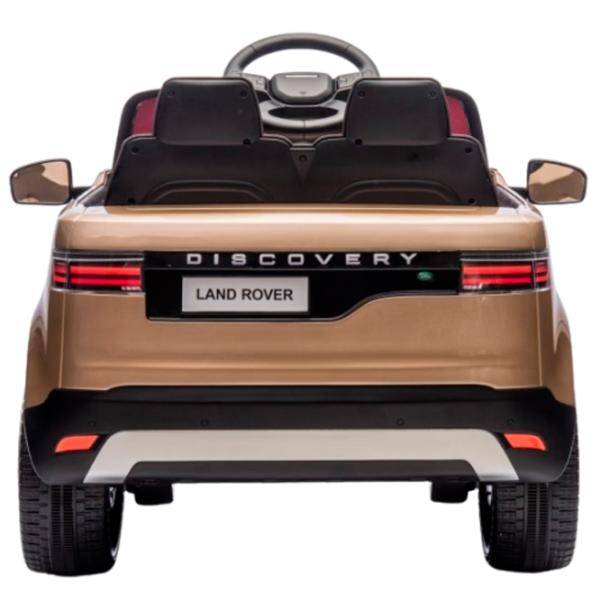Mașină electrică Discovery LAND ROVER Kids car LAND ROVER DISCOVERY 3.5 km/h / 30 kg / 3+ / Gold photo 4