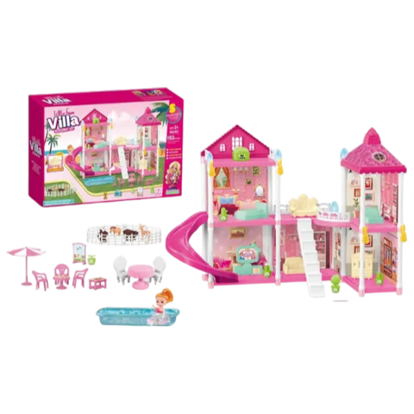 Căsuță pentru păpuși Essa Toys Little Villa 556-103 căsuță / 3+ photo 1