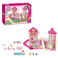 Căsuță pentru păpuși Essa Toys Little Villa 556-103 căsuță / 3+ photo 3