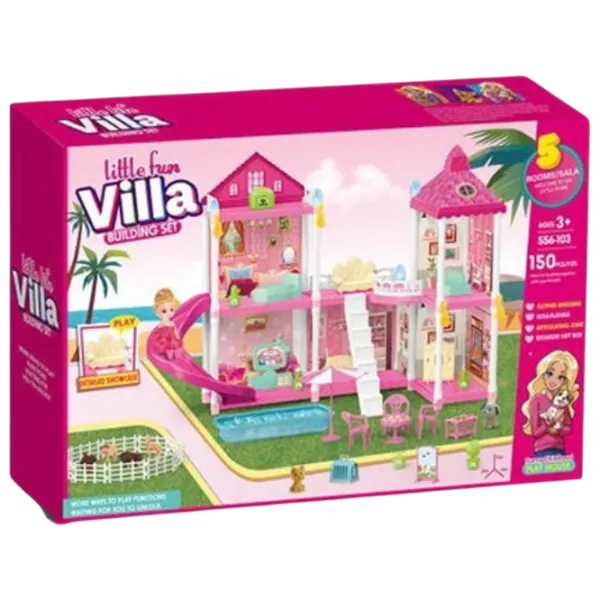 Căsuță pentru păpuși Essa Toys Little Villa 556-103 căsuță / 3+ photo 4