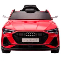 Mașină electrică Audi E-Tron Kids car AUDI E-TRON SPORTBACK 5 km/h / 25 kg / 3+ / Red photo 3