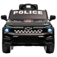 Mașină electrică Chevrolet SILVERADO EV Kids car 8590091-2DRpolice 5 km/h / 30 kg / 3+ / Black photo 2