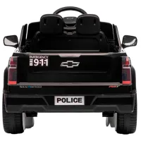Mașină electrică Chevrolet SILVERADO EV Kids car 8590091-2DRpolice 5 km/h / 30 kg / 3+ / Black photo 3