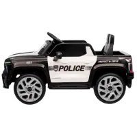 Mașină electrică Chevrolet SILVERADO EV Kids car 8590091-2DRpolice 5 km/h / 30 kg / 3+ / Black photo 4
