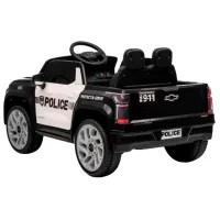 Mașină electrică Chevrolet SILVERADO EV Kids car 8590091-2DRpolice 5 km/h / 30 kg / 3+ / Black photo 5
