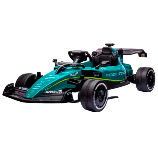 Mașină electrică Aston Martin Kart Kids car 8010324-2ARgreen 5 km/h / 30 kg / 3+ / Green photo 1