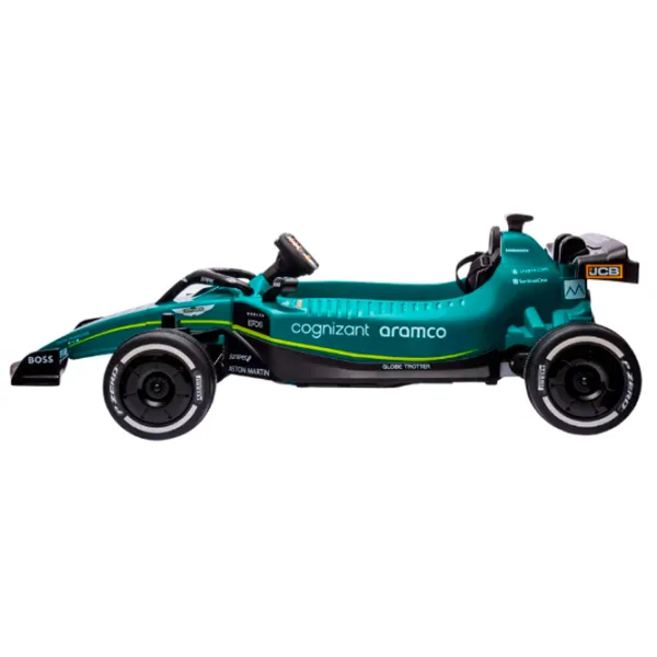 Mașină electrică Aston Martin Kart Kids car 8010324-2ARgreen 5 km/h / 30 kg / 3+ / Green photo 2