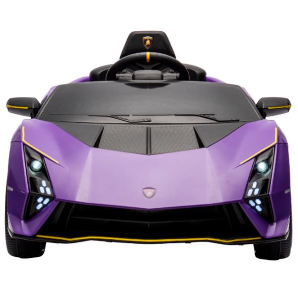 Mașină electrică Lamborghini Autentica Kids car 8210480-2ARpurple 6 km/h / 30 kg / 3+ / Purple photo 2