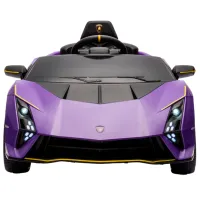 Mașină electrică Lamborghini Autentica Kids car 8210480-2ARpurple 6 km/h / 30 kg / 3+ / Purple photo 2
