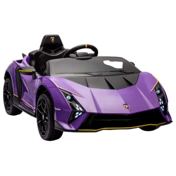 Mașină electrică Lamborghini Autentica Kids car 8210480-2ARpurple 6 km/h / 30 kg / 3+ / Purple photo 3