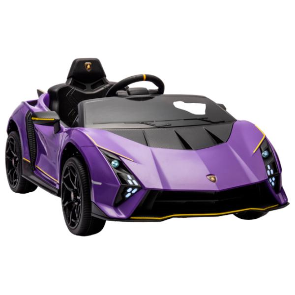Mașină electrică Lamborghini Autentica Kids car 8210480-2ARpurple 6 km/h / 30 kg / 3+ / Purple photo 3