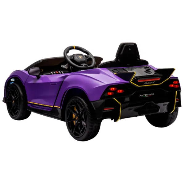 Mașină electrică Lamborghini Autentica Kids car 8210480-2ARpurple 6 km/h / 30 kg / 3+ / Purple photo 5