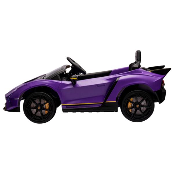 Mașină electrică Lamborghini Autentica Kids car 8210480-2ARpurple 6 km/h / 30 kg / 3+ / Purple photo 6