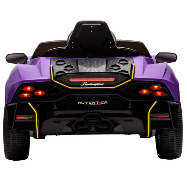 Mașină electrică Lamborghini Autentica Kids car 8210480-2ARpurple 6 km/h / 30 kg / 3+ / Purple photo 7