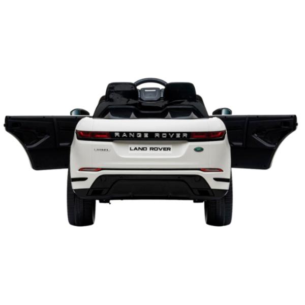 Mașină electrică Range Rover Evoque Kids car 8130037BRw 5 km/h / 30 kg / 3+ / White photo 5