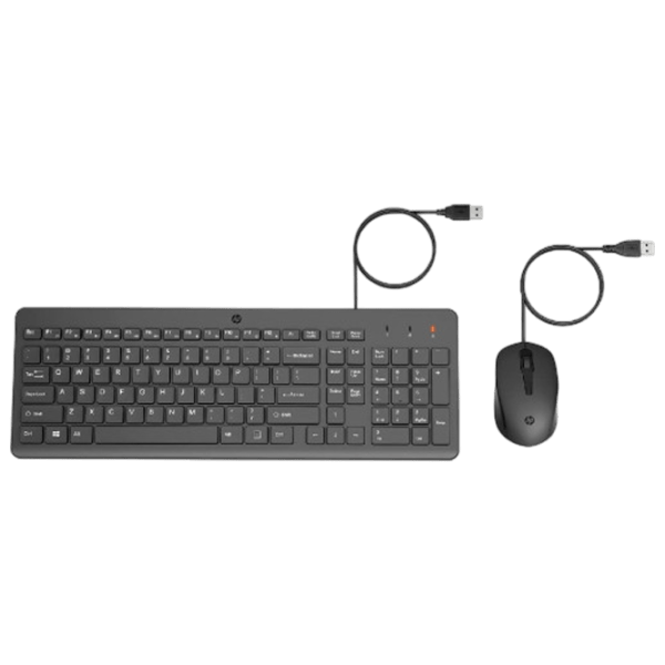 Tastatura & Mouse HP 150 Kit Cu fir / Black photo 1