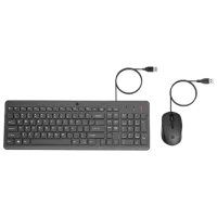 Tastatura & Mouse HP 150 Kit Cu fir / Black