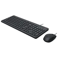 Tastatura & Mouse HP 150 Kit Cu fir / Black photo 2