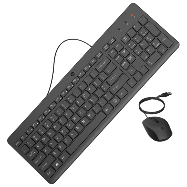 Tastatura & Mouse HP 150 Kit Cu fir / Black photo 3