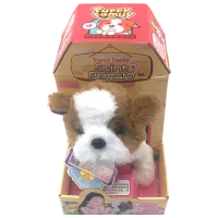 Jucărie moale Essa Toys Puppy Family L0554 3+ / Brown
