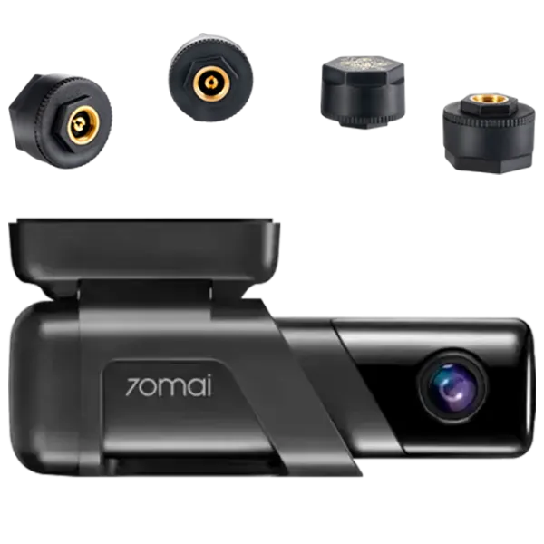 Cameră Auto 70mai M500 + TMPS Sensor T04 OmniVision OS05A10/ Black photo 1