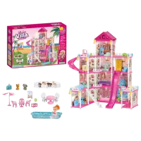 Căsuță pentru păpuși Essa Toys Little Villa 556-105A căsuță / 3+