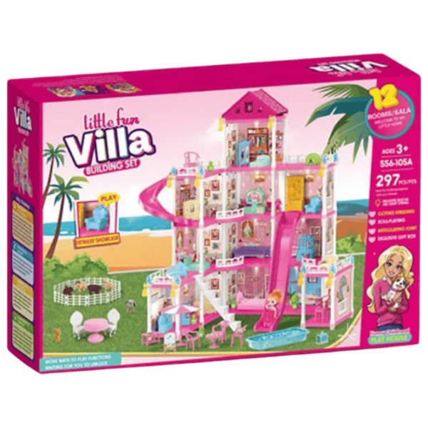 Căsuță pentru păpuși Essa Toys Little Villa 556-105A căsuță / 3+ photo 3