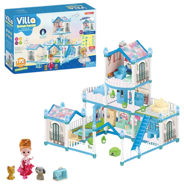 Домик для кукол Essa Toys Dream Villa 556-79A домик / 3+ photo 1