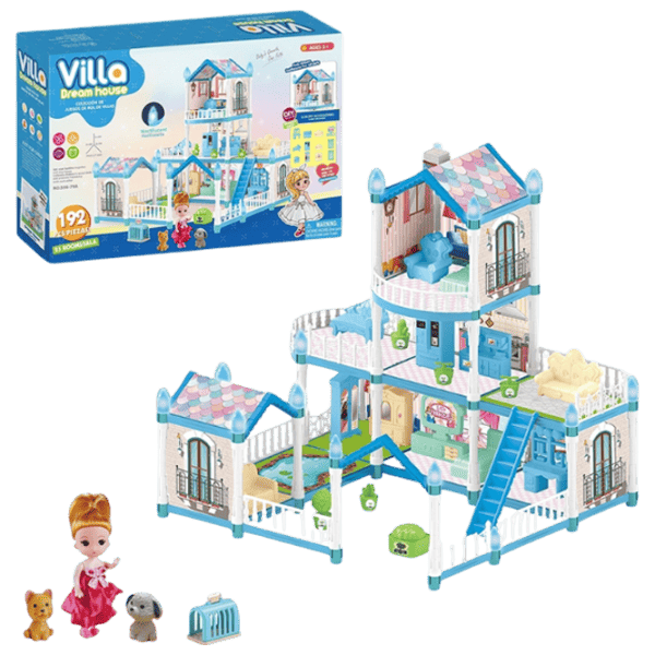 Домик для кукол Essa Toys Dream Villa 556-79A домик / 3+ photo 1