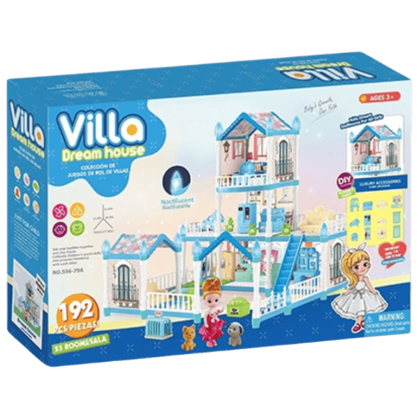 Домик для кукол Essa Toys Dream Villa 556-79A домик / 3+ photo 3