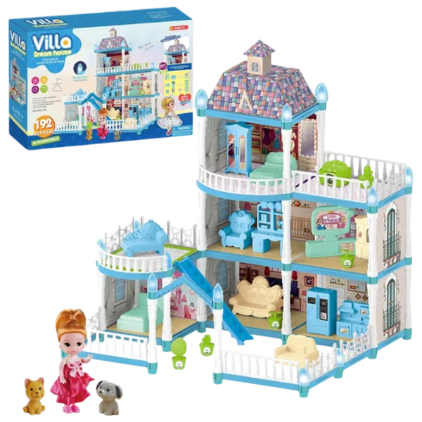 Căsuță pentru păpuși Essa Toys Dream Villa 556-79 căsuță / 3+ photo 1