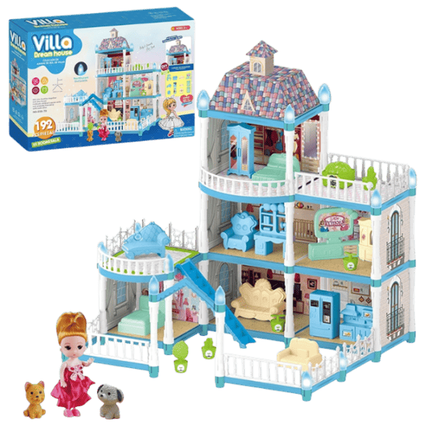 Căsuță pentru păpuși Essa Toys Dream Villa 556-79 căsuță / 3+ photo 1