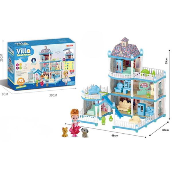 Căsuță pentru păpuși Essa Toys Dream Villa 556-79 căsuță / 3+ photo 4