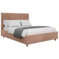 Pat Crinela Oxana Modern Velluto 03 180 x 200 cm / Placaj / Dark Beige photo 2