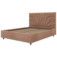 Pat Crinela Oxana Modern Velluto 03 180 x 200 cm / Placaj / Dark Beige photo 3