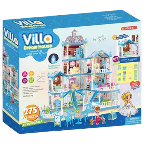 Căsuță pentru păpuși Essa Toys Dream Villa 556-78 căsuță / 3+ photo 3