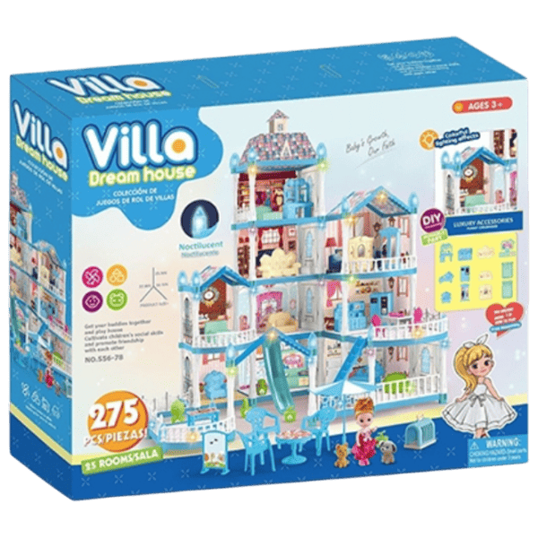 Căsuță pentru păpuși Essa Toys Dream Villa 556-78 căsuță / 3+ photo 3