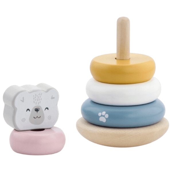 Развивающий набор VIGA Polar Fun Polar Bear Pyramid 44227 1+ / Разноцветный photo 2