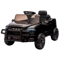 Mașină electrică Dodge RAM 3500 Kids car 8010338-2ARblack 3 km/h / 25 kg / 3+ / Black